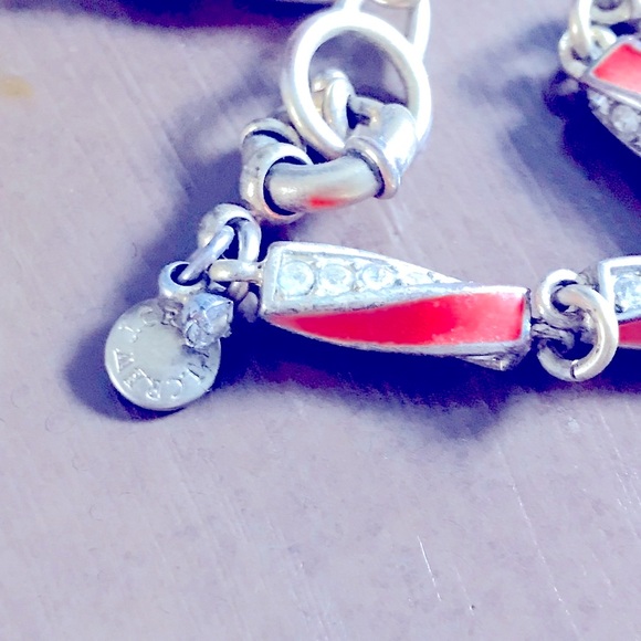 J.Crew Long Coral & Gold Tone Long Necklace - Picture 6 of 6